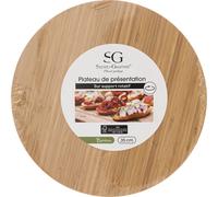 Secret de Gourmet Plateau rotatif en bambou - 35 cm (Rio)