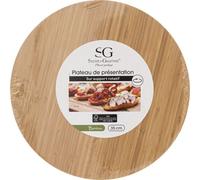 Secret De Gourmet Plateau Rotatif En Bambou Rio - 35 Cm