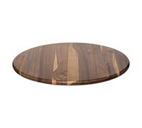 Secret de Gourmet - Plat de présentation tournant Acacia 50 cm Marron