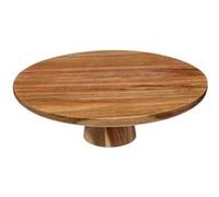 Secret de Gourmet - Présentoir à Gâteaux en Bois "Acacia" 28cm Marron Marron G