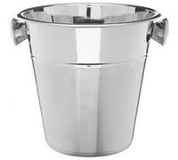 Secret de Gourmet - Seau à Champagne Double Finition 22cm Argent Gris G