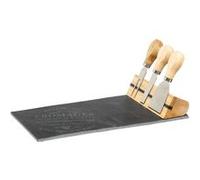 Secret de Gourmet - Service à fromage avec 3 Couteaux - Gris foncé Gris foncé G