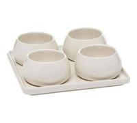 Secret de Gourmet - Set apéritif Nora Blanc 5 Pièces