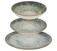 Secret de Gourmet - Service de Table 12 Pièces "Juliette" 26cm Vert