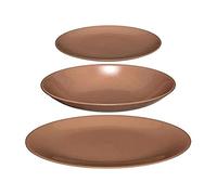 Secret de gourmet - Service de table 18 pièces Couleur taupe