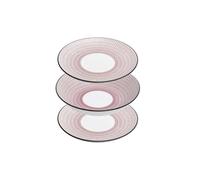 Secret de Gourmet - Service de Table 18 Pièces "Lunis" 27cm Rouge