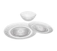 Secret de Gourmet - Service de Table 18 Pièces "Renaissance" Transparent