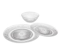 Secret de Gourmet - Service de Table 18 Pièces Renaissance Transparent Transparent