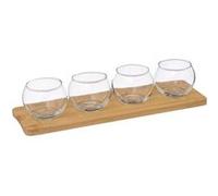 Secret de Gourmet - Set Apéritif 5 Pièces Design "Bambou" 30cm Beige Beige G