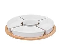Secret de Gourmet - Set Aperitif Bambou WH Rond 6P