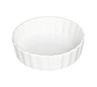 FIVE Simply Smart - Moule à Tartelette en Céramique "Ondulé" 12cm Blanc Blanc G
