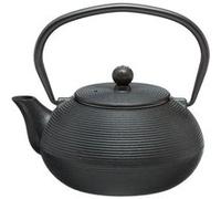 Secret de Gourmet - Théière à filtre en fonte Marin - 600 ml - Noir - Marin Noir G