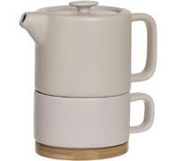 Secret de Gourmet - Théière avec Tasse "Nature" 40cl Rose Rose G