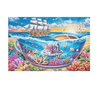 Secret de l'épave de la mer Profonde 1000 Pieces Casse-tête Personne Âgée en Carton Anti-Déchirure Facile Débutant Thérapie Occupationnelle Anti-Stress Petit Prix 1000 PCS