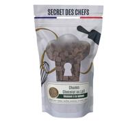 Secret des Chefs - Chunks Chocolat au Lait - Grosses Pépites de Qualité Professionnelle - Pour Cookies, Muffins, Brownies, Brioches, Glaces, Pâtisseries (100g)