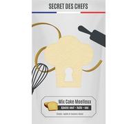 Secret des Chefs, MIX, préparation pour Cake Nature, qualité professionnelle (300g)
