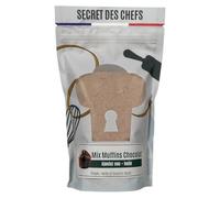Secret des Chefs - MIX, préparation pour Muffins Chocolat 300g - Qualité Professionnelle