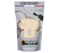 Secret des Chefs - MIX, préparation pour Muffins Nature 300g - Qualité Professionnelle - à façonner avec nos pépites, chunks, pistaches, amandes