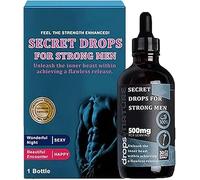 Secret Drops for Strong Men, Secret Happy Drops, PleasurePeak Oral Drops,Enhancing Sensitivity and Pleasure,Secret Happy Drops for Adults,Boost Energy Levels,Promoting Improved Blood Flow (1)