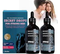Secret Drops for Strong Men, Secret Happy Drops, PleasurePeak Oral Drops,Enhancing Sensitivity and Pleasure,Secret Happy Drops for Adults,Boost Energy Levels,Promoting Improved Blood Flow (2)