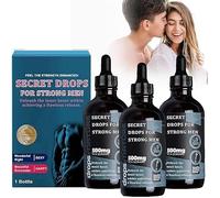 Secret Drops for Strong Men, Secret Happy Drops, PleasurePeak Oral Drops,Enhancing Sensitivity and Pleasure,Secret Happy Drops for Adults,Boost Energy Levels,Promoting Improved Blood Flow (3)