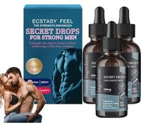 Secret Drops for Strong Men, Secret Happy Drops, PleasurePeak Oral Drops, Passion Elixir, Enhancing Sensitivity and Pleasure, Boost Energy Levels, Promoting Improved Blood Flow (3)