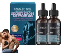 Secret Drops for Strong Men, Secret Happy Drops, PleasurePeak Oral Drops, Passion Elixir, Enhancing Sensitivity and Pleasure, Boost Energy Levels, Promoting Improved Blood Flow (2)