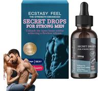 Secret Drops for Strong Men, Secret Happy Drops, PleasurePeak Oral Drops, Passion Elixir, Enhancing Sensitivity and Pleasure, Boost Energy Levels, Promoting Improved Blood Flow (1)