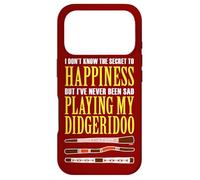 Secret du Bonheur Yidaki Didgeridoo Didge Joueur Didgeridoo Coque pour iPhone 17 Pro