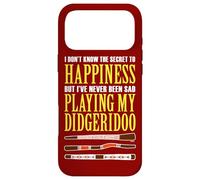 Secret du Bonheur Yidaki Didgeridoo Didge Joueur Didgeridoo Coque pour iPhone 17 Pro Max