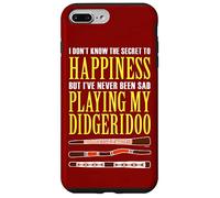 Secret du Bonheur Yidaki Didgeridoo Didge Joueur Didgeridoo Coque pour iPhone 7 Plus/8 Plus
