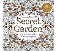 Secret Garden - An Inky Treasure Hunt And Colouring Book