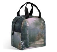 Secret Garden Sac à déjeuner de grande capacité, étanche et isotherme pour homme et femme, sac isotherme portable pour bureau, voyage et pique-nique