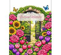 Secret Garden Treasures Coloring Book: An Intricate Adult Coloring Book featuring Floral Mandalas, Whimsical Garden Scenes, and Botanical Designs for Stress Relief