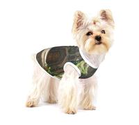 Secret Garden Vêtements pour animaux de compagnie pour chiens et chats - Chemises en coton doux pour chien et chat - Pyjama pour petits chiens comme les teckels et les chihuahuas - Parfait pour les