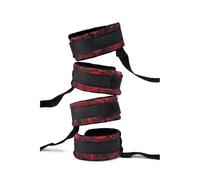 Secret Kisses Rosegasm Bed Restraint Kit Black/Red One Size