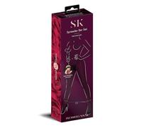 Secret Kisses Rosegasm Spreader Bar Set With Ankle Cuffs Black One Size