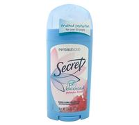 Secret Original Anti-transpirant/Déodorant, Invisible Solid, Poudre Fraîche, 73,7 g (lot de 6)