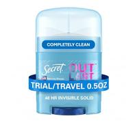 Secret Outlast Invisible Solid Antiperspirant and Deodorant, Completely Clean Scent, 0.5 Ounce by Secret