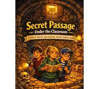 Secret passage under the classroom: Children's book for ages 8 and up | Puzzles, school & action