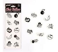 SECRET PLAY - LOT DE 10 TATOUAGES TEMPORAIRES SPICY COLLECTION -