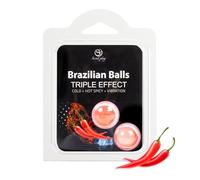 SECRET PLAY Lot de 2 ballons triples Efecto
