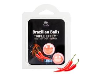 SECRET PLAY Lot de 2 ballons triples Efecto