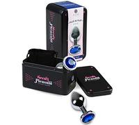 Secretplay – Plug anal Pleasure Plug M Aluminium Bleu 8,2 cm Taille M
