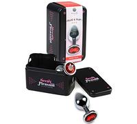 Secret Play Plug Anal en Aluminium Rouge Taille M