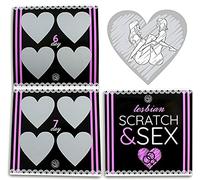 Secretplay Jeu à gratter Scratch & Sex lesbien Cathéter/Sonde urinaire 44308 Assort Multicolore