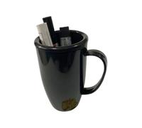 Secret Safe Cup - Tasse à café réutilisable | avec compartiment pour le rangement de bijoux, argent, pièces de monnaie, clés, voyage, extérieur, salle de sport, studio