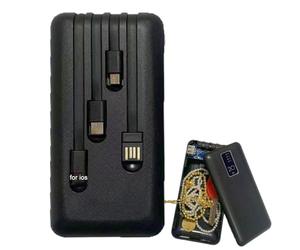 Secret Safe - Power Bank Forme Disguised Précieux Conteneurs, Dervingion Power Bank Box Boîte, Compartiment Secret Caché | Cachette De Cachette Pour Les Colliers De Bijoux En Argent Anneaux