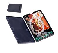 Secret Safe - Support Compact En Forme De Disque Dur Pour Objets De Valeur | ABS, 4,72x2,99x0,51 Pouces, Portable Mince Pour Hommes, Femmes, Maison, Chambre À Coucher, Salon, Étagère, École,