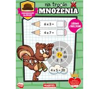Secret Service Animals sur la piste de la multiplication avec des autocollants (Buch auf Polnisch)